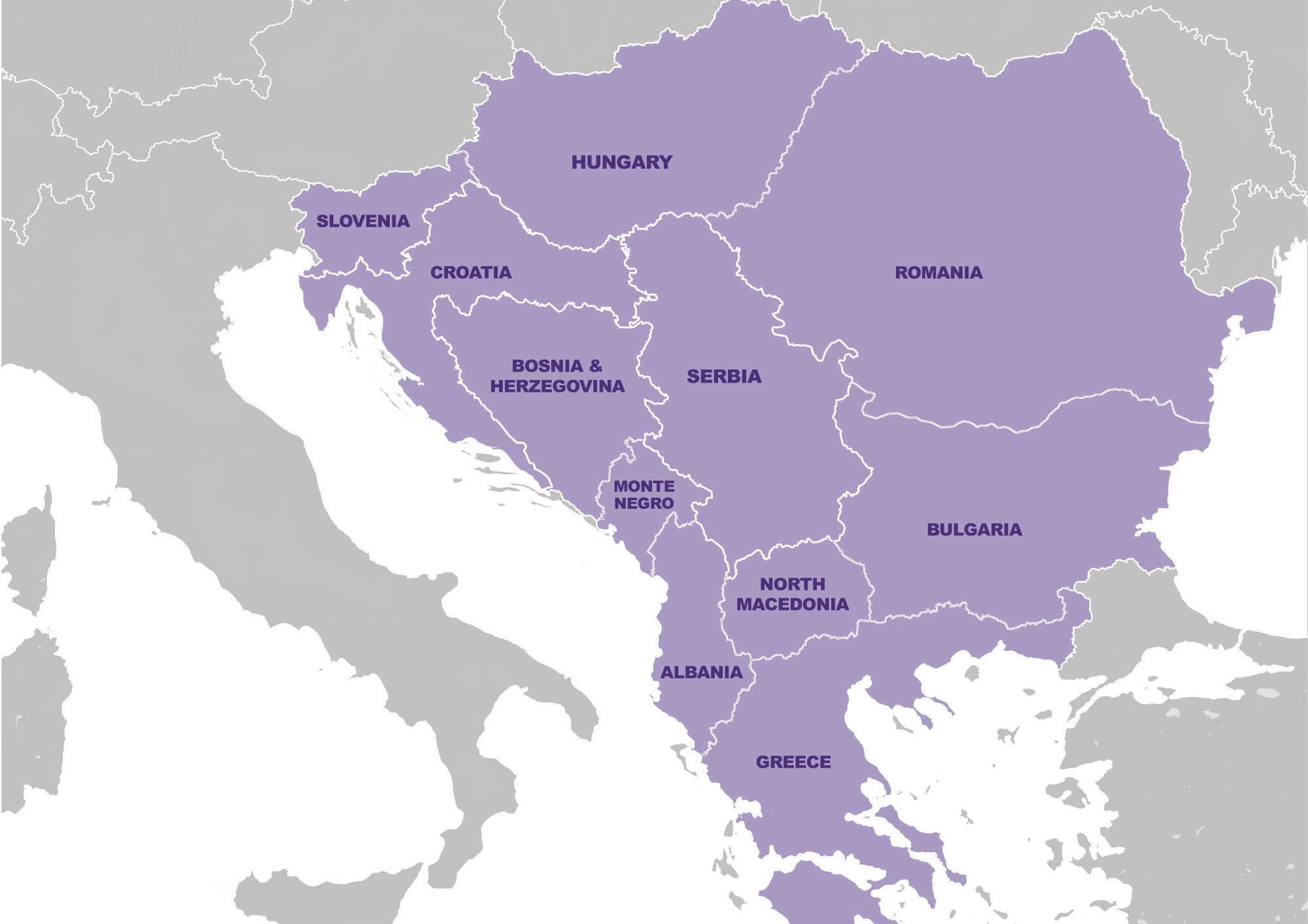 Mapa prisustva Patent Co.