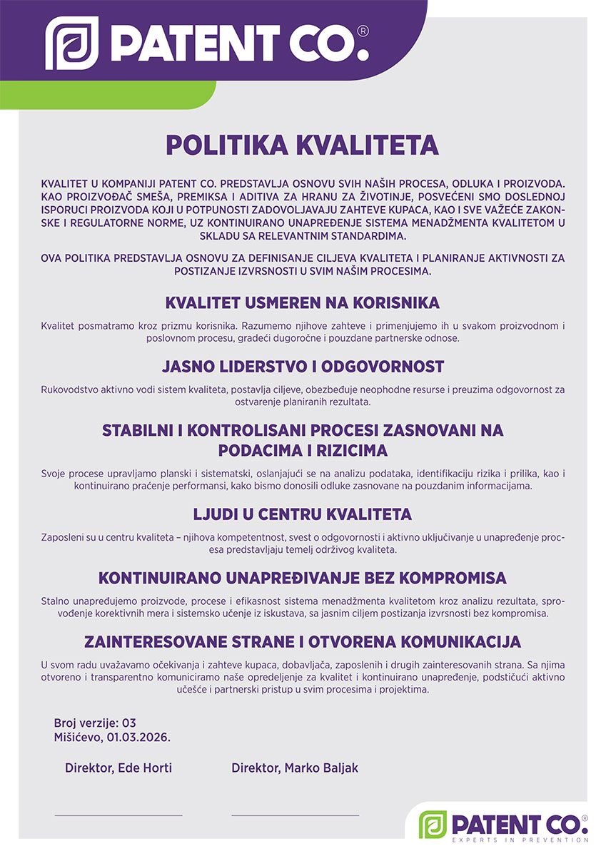 Politika kvaliteta